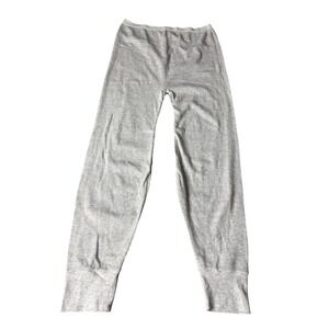 Vintage Lady Manhattan Gray Thermal Knit Long Johns Bottoms Women's 3X Large